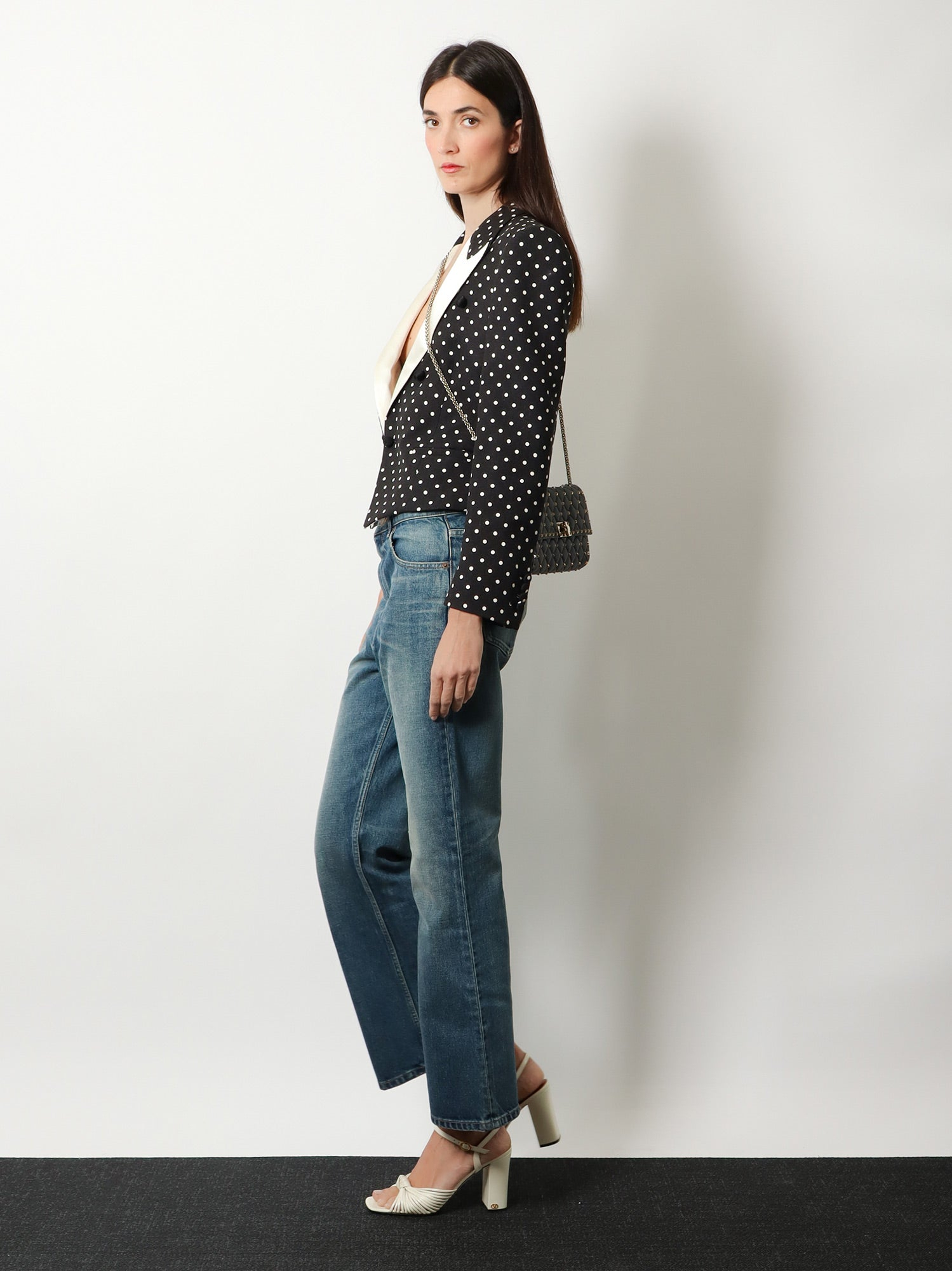 [Valentino] Blazer SS26 8B3CE58598STB1