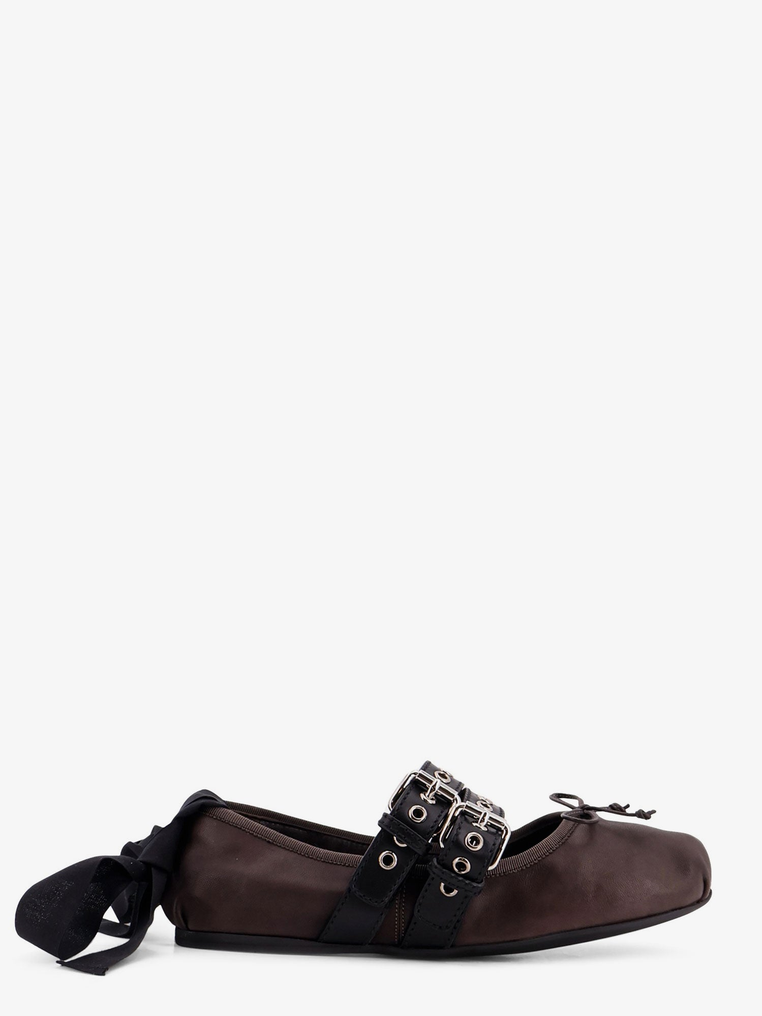 [Miu Miu] Flat shoes SS26 5F466AFG0053ZLVF0003