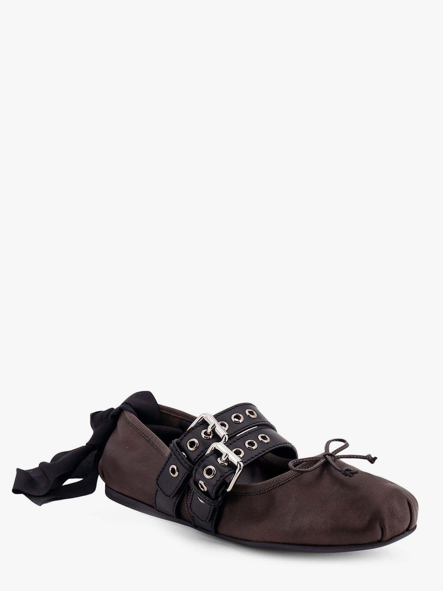 [Miu Miu] Flat shoes SS26 5F466AFG0053ZLVF0003