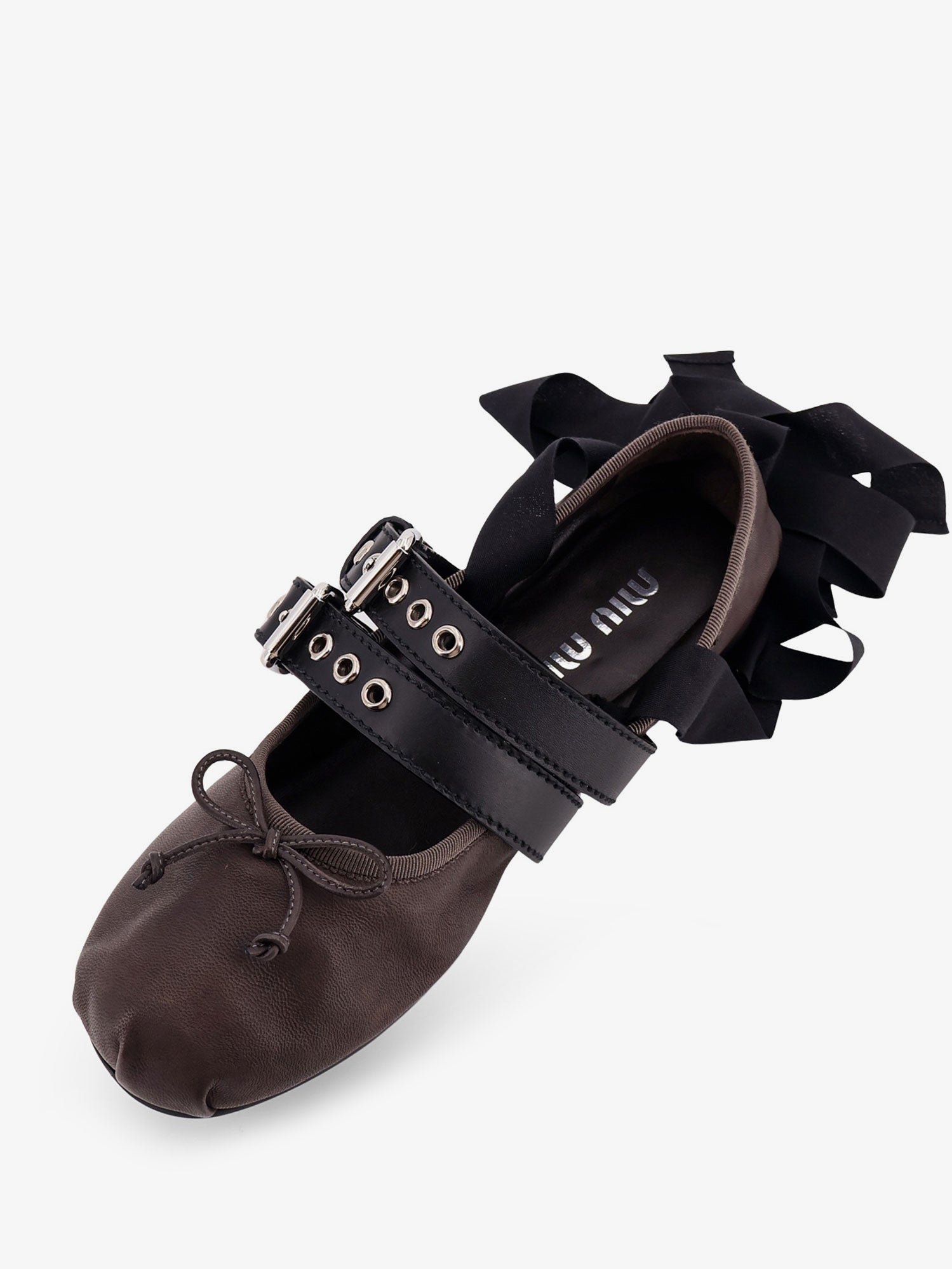 [Miu Miu] Flat shoes SS26 5F466AFG0053ZLVF0003