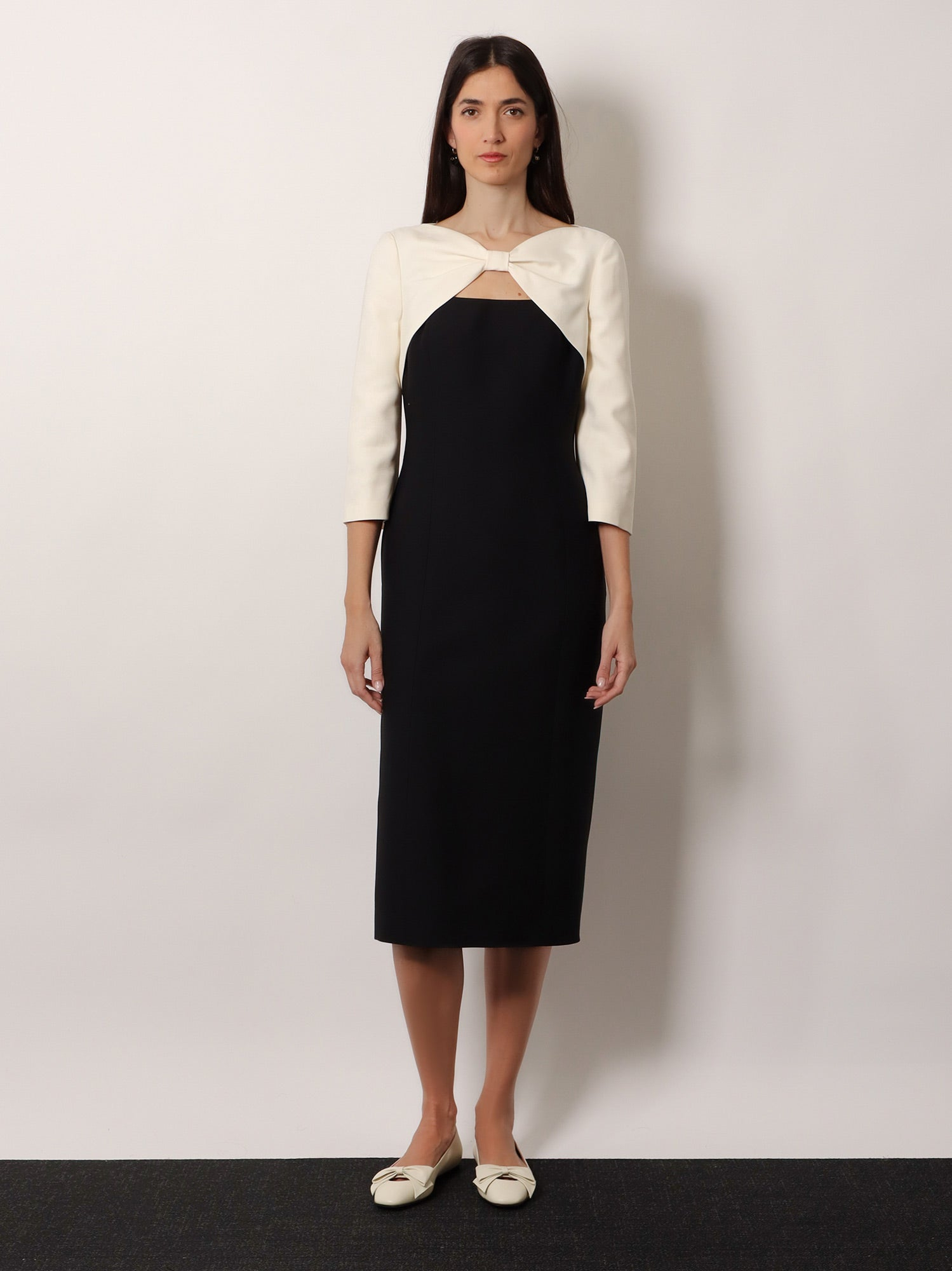 [Valentino] Long sleeve dress SS26 8B3VAJR01CF0NA