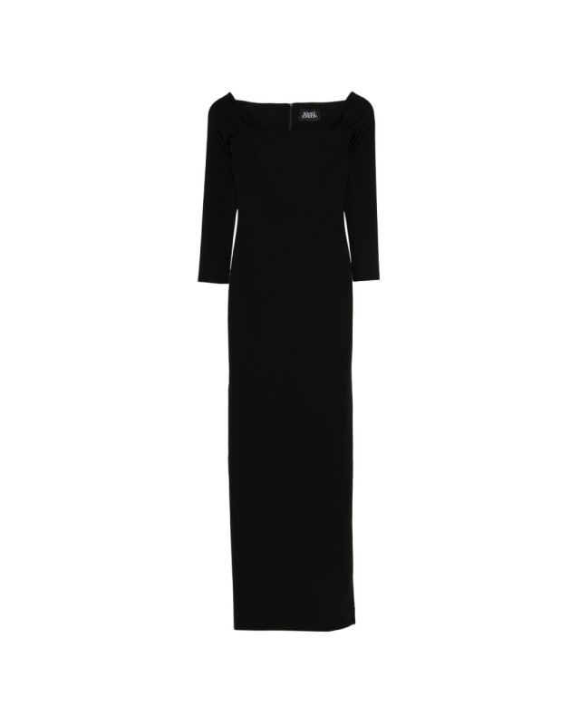 [Solace London] Long sleeve dress SS26 OS47029BLACK