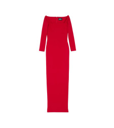 [Solace London] Long sleeve dress SS26 OS47029RED