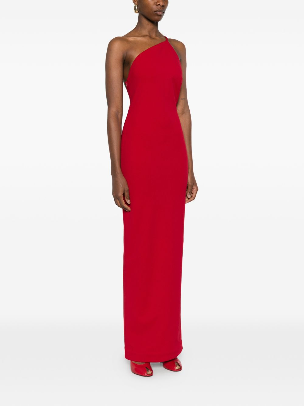 [Solace London] Sleeveless dress SS26 OS47008RED
