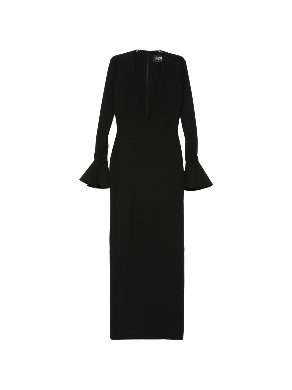[Solace London] Long sleeve dress SS26 OS47028BLACK