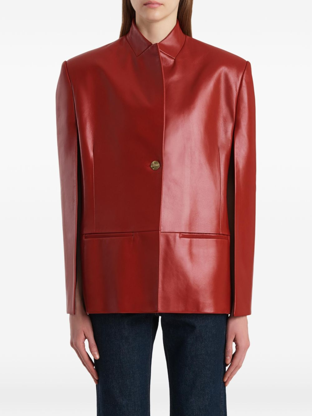 [KHAITE] Leather Jacket SS26 62211012528
