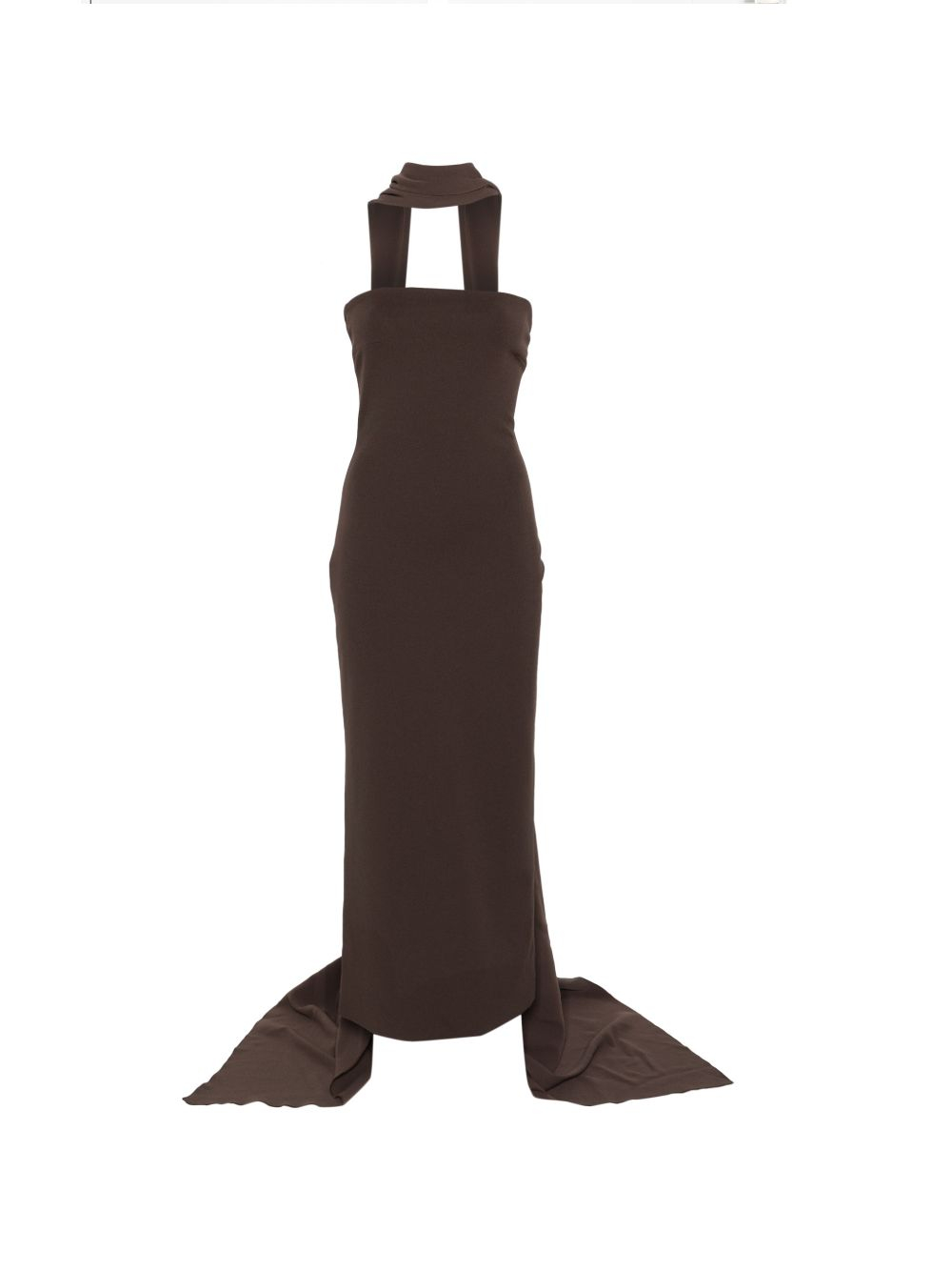[Solace London] Sleeveless dress SS26 OS47049CHESNUT