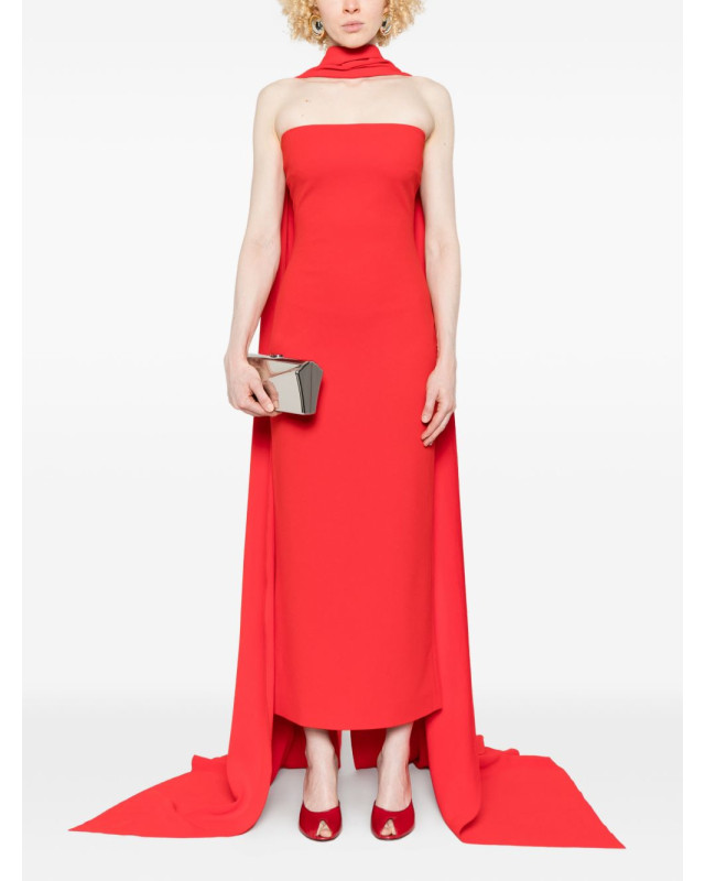 [Solace London] Sleeveless dress SS26 OS47049RED