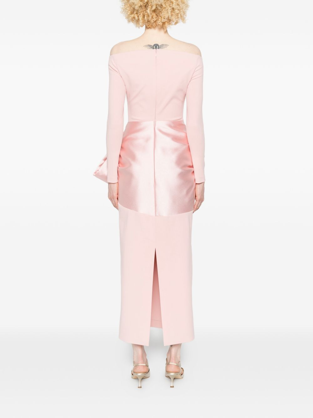 [Solace London] Long sleeve dress SS26 OS47050CAMELLIAPINK