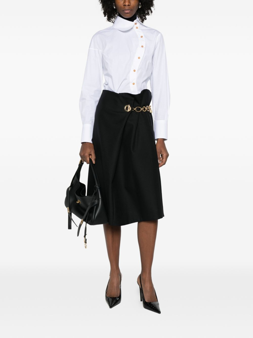 [Celine] Midi skirt SS26 RJ081523K38NO