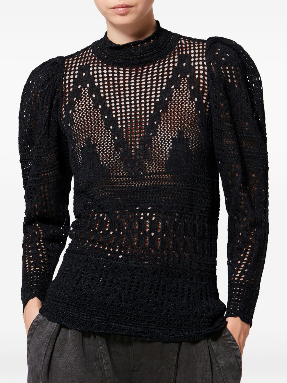 [Isabel Marant] T-shirts Sleeveless SS26 PU0841FA-D1L08I01BK