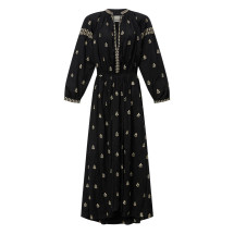 [Isabel Marant] Long sleeve dress SS26 RO1027FA-D1J12I01BK