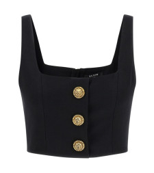 [Balmain] T-shirts Sleeveless SS26 GF1AB520WC090PA