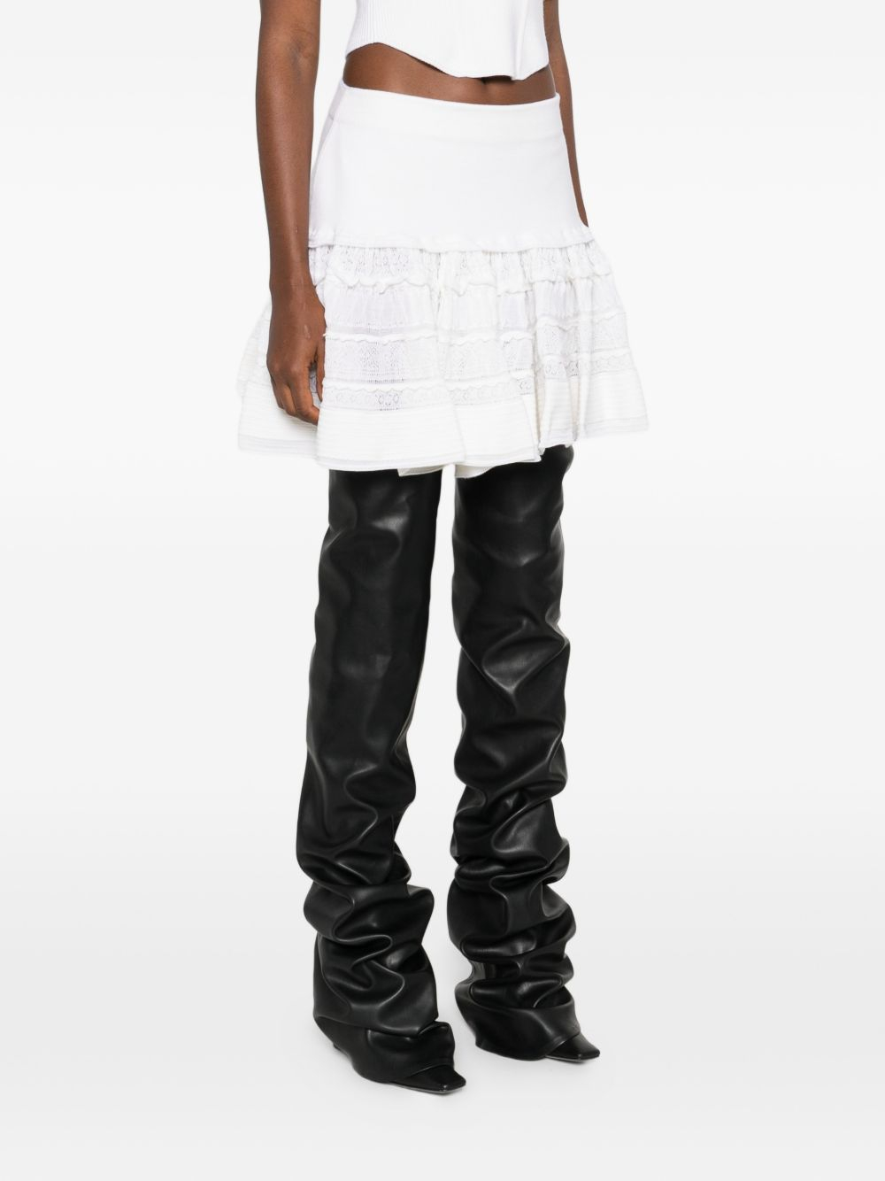 [Alaia] Midi skirt SS26 AA9J2480K164C000