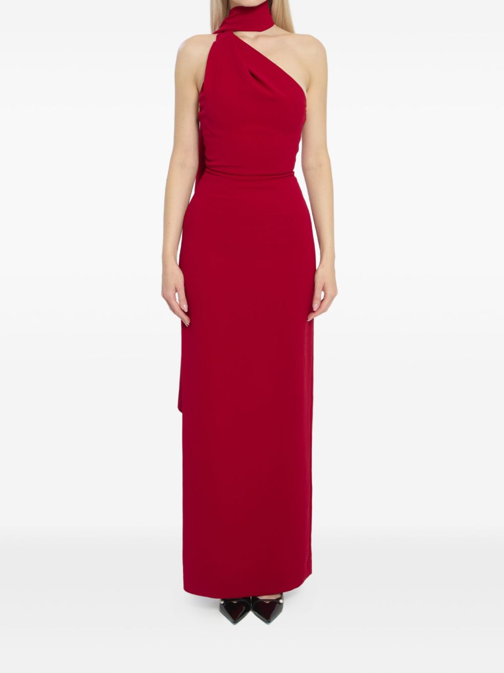 [Solace London] Sleeveless dress SS26 OS38011RED