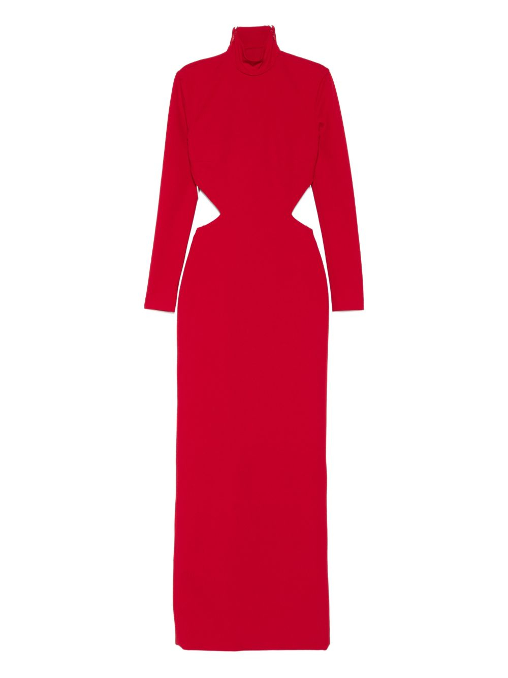 [Solace London] Long sleeve dress SS26 OS46036RED