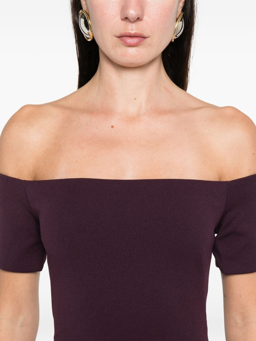 [Solace London] Sleeveless dress SS26 OS46026PLUM