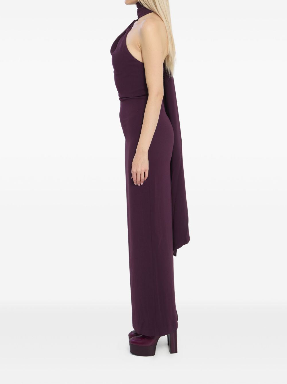 [Solace London] Sleeveless dress SS26 OS38011PLUM
