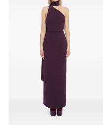 [Solace London] Sleeveless dress SS26 OS38011PLUM