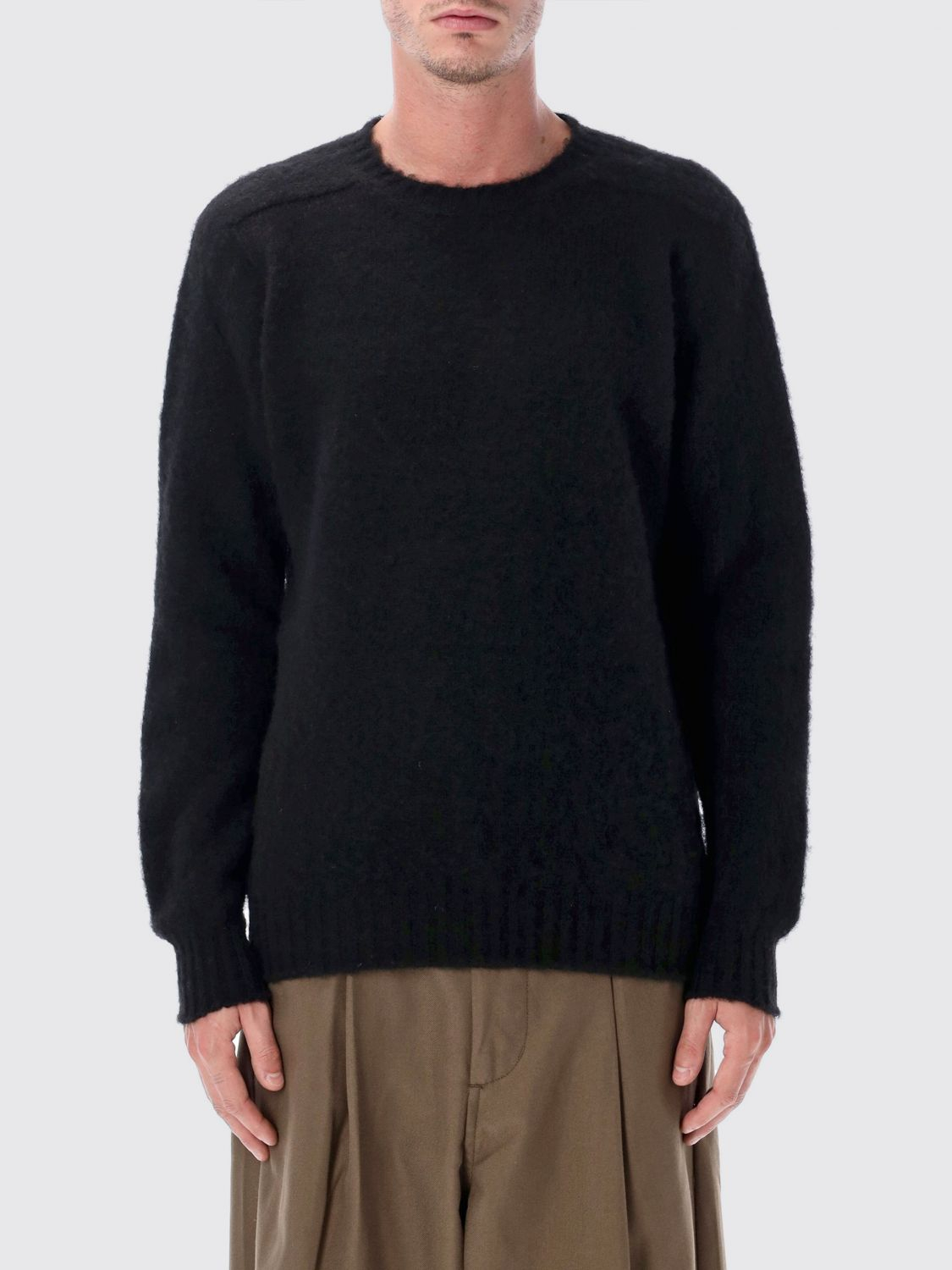 [Howlin] Knitwear FW25 SHAGGYBEAR BLACK