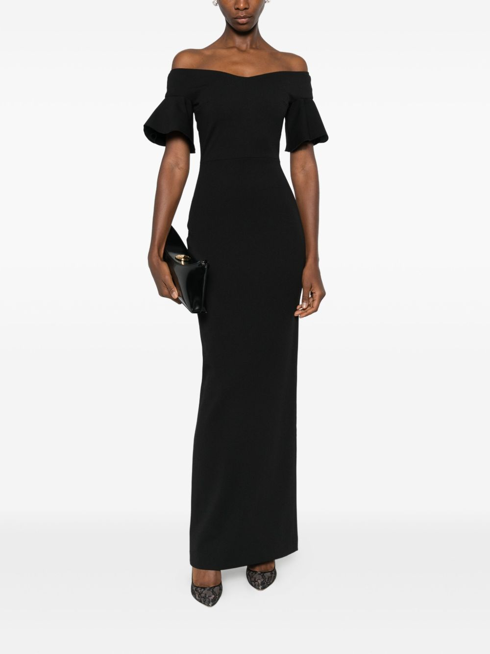 [Solace London] Sleeveless dress SS26 OS46003BLACK