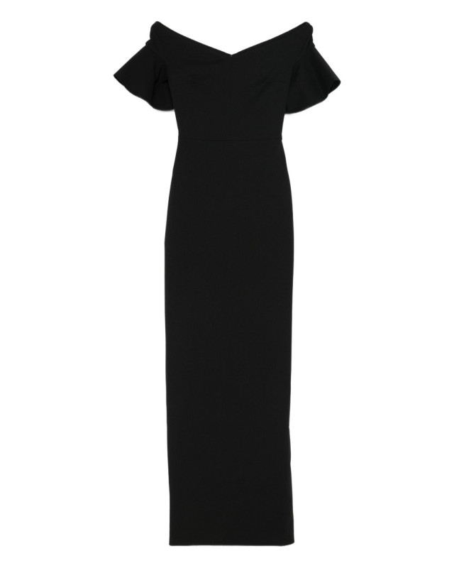 [Solace London] Sleeveless dress SS26 OS46003BLACK