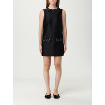 [Self-portrait] Sleeveless dress FW25 AW25061SB BLACK