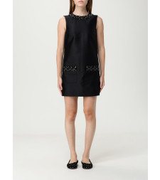 [Self-portrait] Sleeveless dress FW25 AW25061SB BLACK