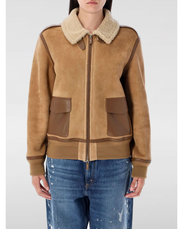 [Polo Ralph Lauren] Leather Jacket FW25 290P01983 001