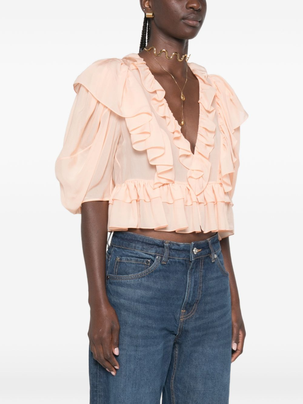 [Chloe] T-shirts Sleeveless FW26 CH26AHT441196T8
