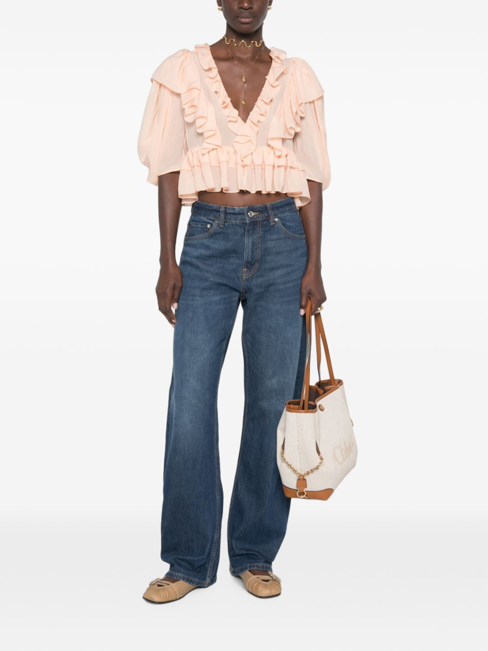 [Chloe] T-shirts Sleeveless FW26 CH26AHT441196T8