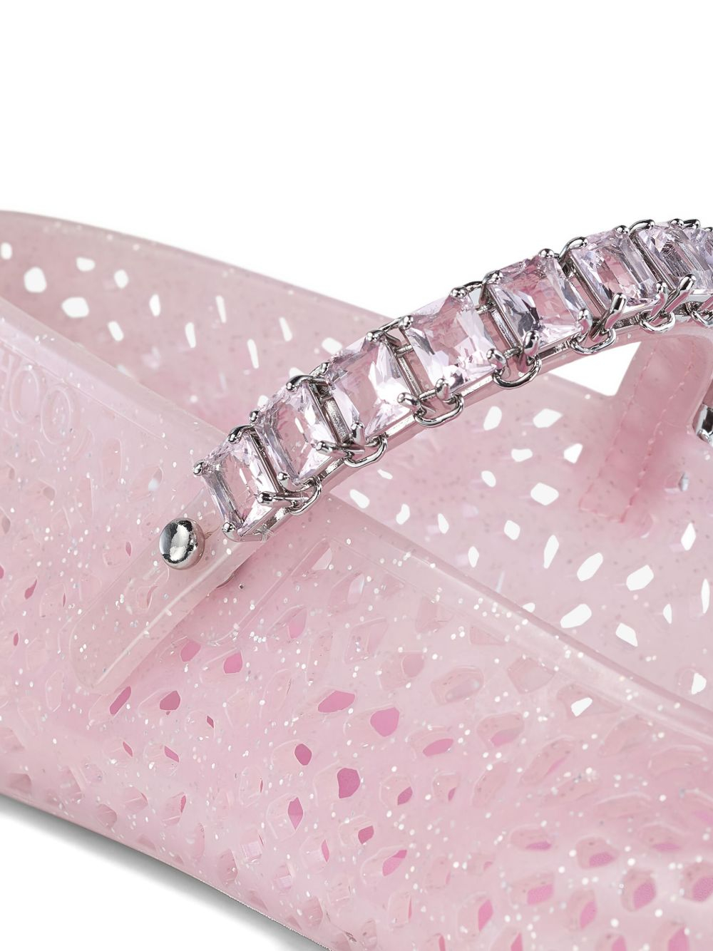 [Jimmy Choo] Flat shoes FW26 THEJELLYNTXCOTTONCANDY/SILVERMIX