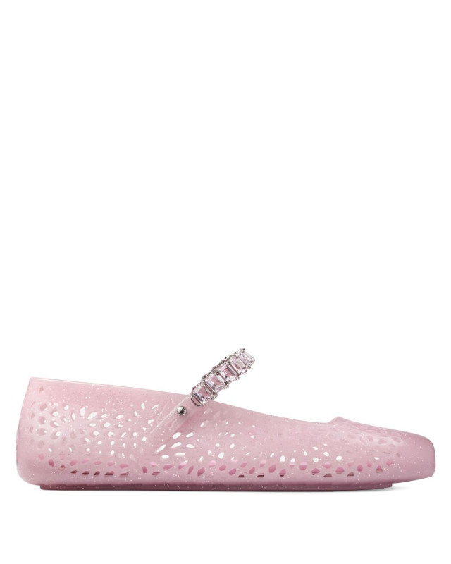 [Jimmy Choo] Flat shoes FW26 THEJELLYNTXCOTTONCANDY/SILVERMIX
