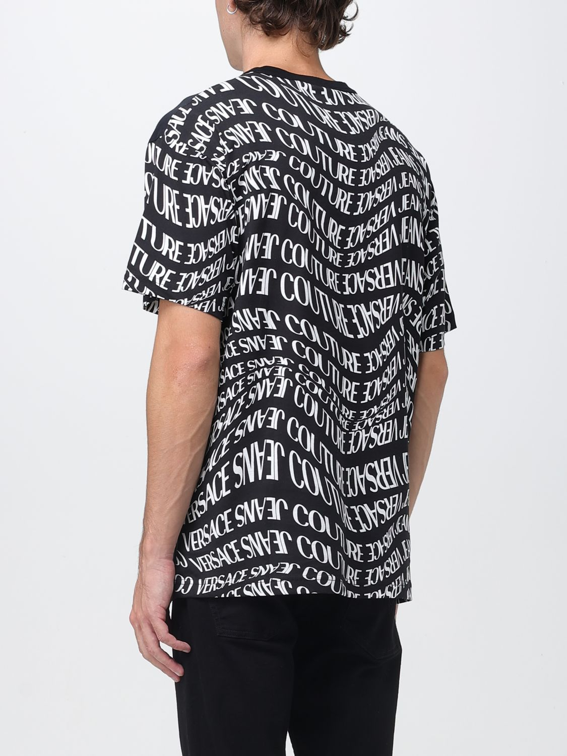 [VERSACE JEANS COUTURE] T-shirts Short Sleeve FW25 79GAH6R1JS513 899