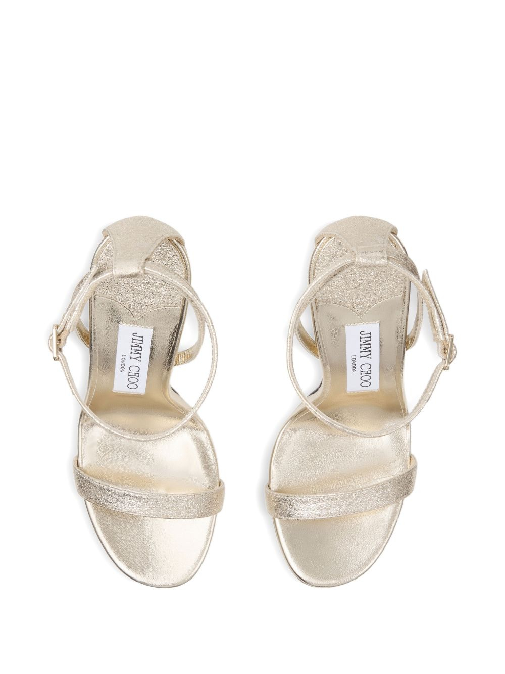 [Jimmy Choo] Sandals FW26 MOZA/PF120DXBPLATINUM