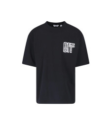 [Off-White] T-shirts Short Sleeve FW26 44MAA120F26J00Y001BLACK