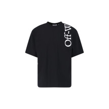 [Off-White] T-shirts Short Sleeve FW26 44MAA120F26J010001BLACK