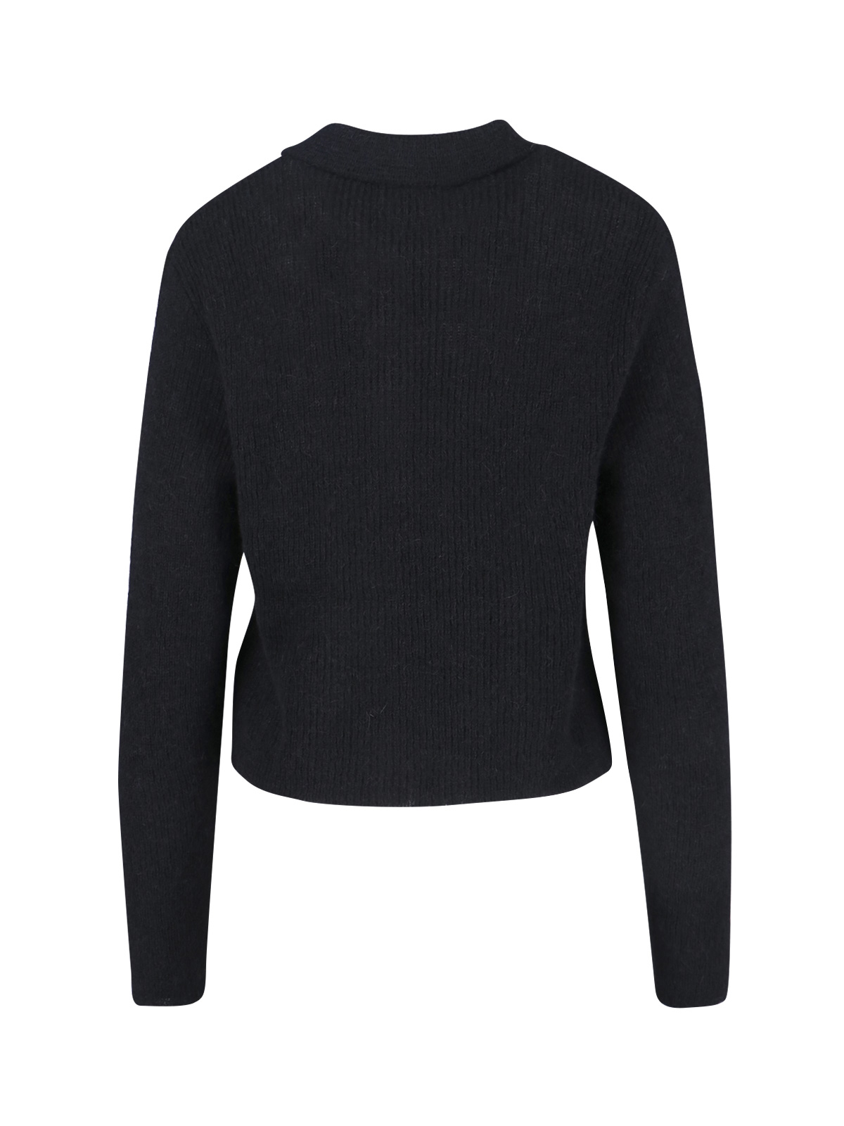 [Our Legacy] Cardigan FW26 W4233MBBLACK FUZZY ALPACA