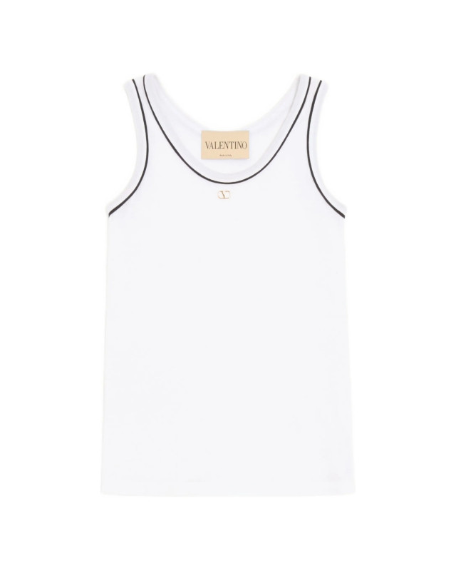 [Valentino Garavani] Tank top FW26 9B3MC02QAA50NI
