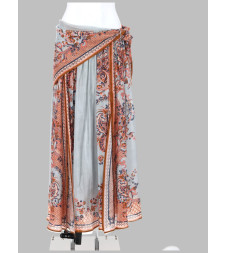 [Zimmermann] Long skirt FW26 8066SSS261_BLUPF