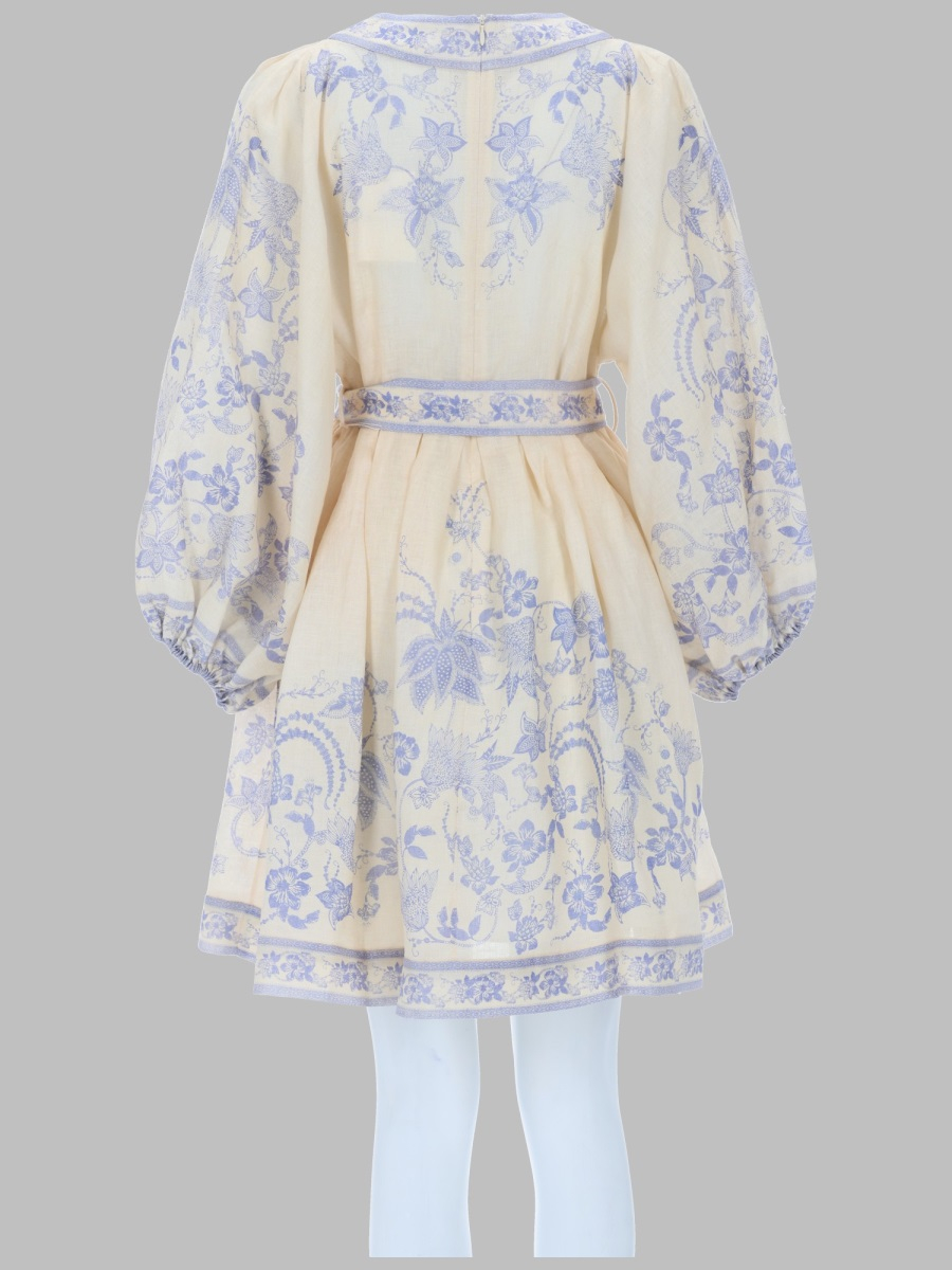[Zimmermann] Long sleeve dress FW26 3500DSS262_CRLF