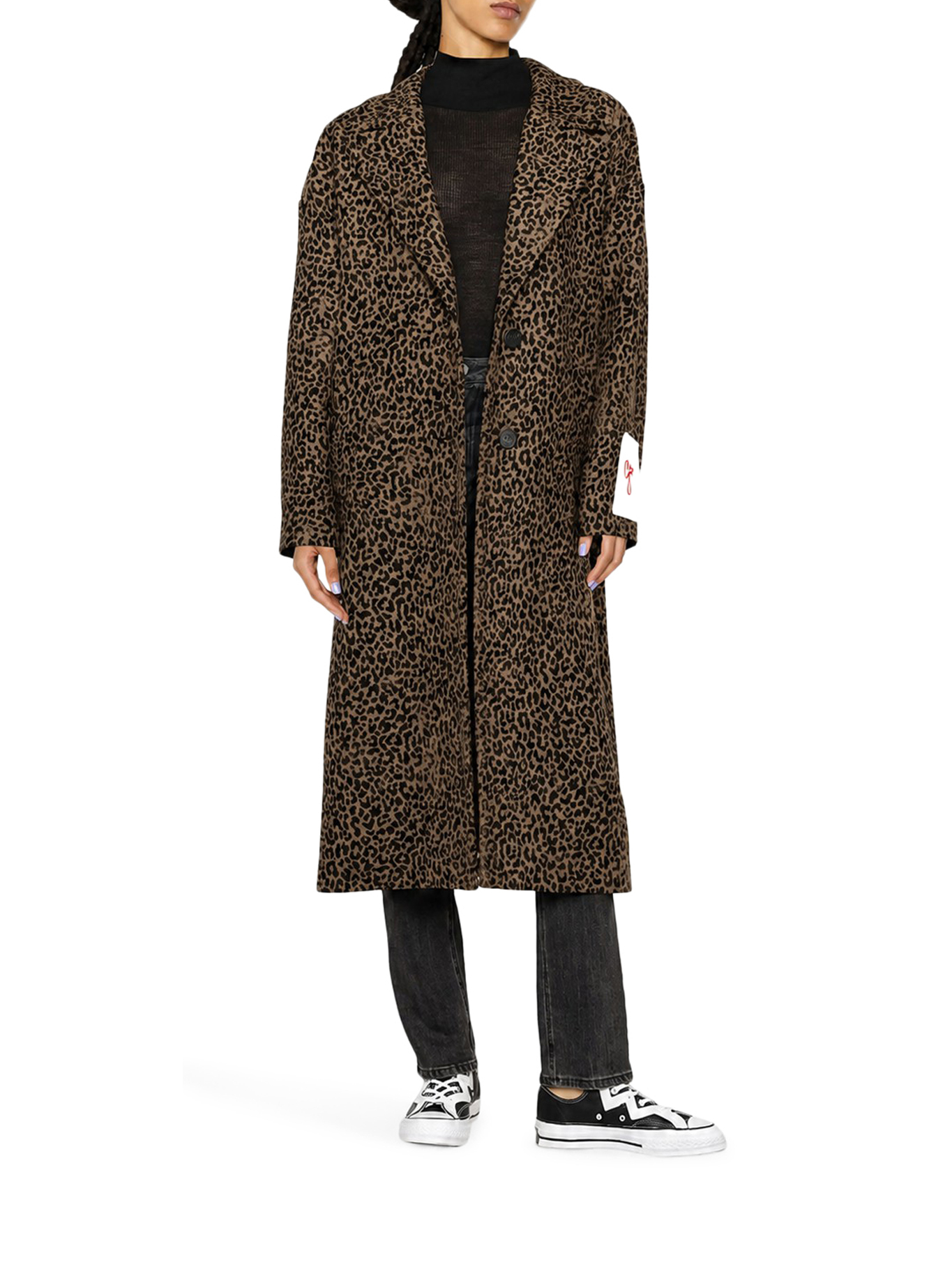 [GOLDEN GOOSE DELUXE BRAND] Coat FW26 GWP00566P00065081399 BISON BLACK