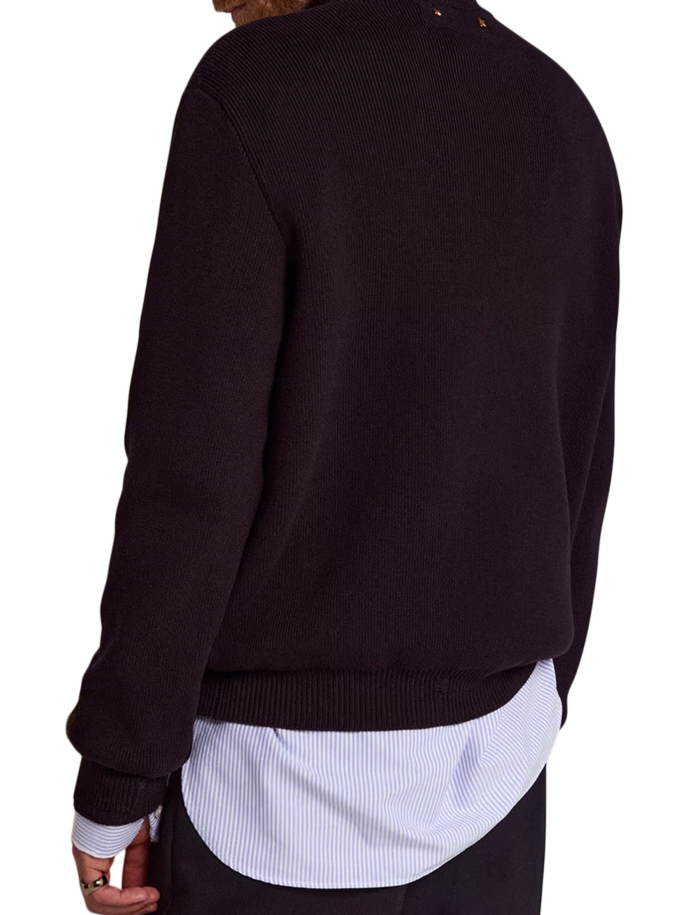 [GOLDEN GOOSE DELUXE BRAND] Knitwear FW26 GMP00839P00066250486 DARK BLUE