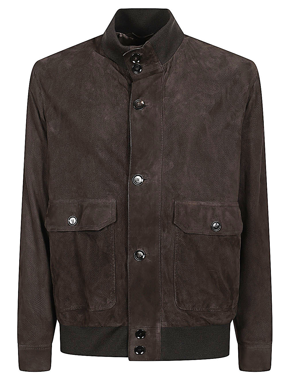 [BRIONI] Leather Jacket SS26 PLCU0LPD7142121