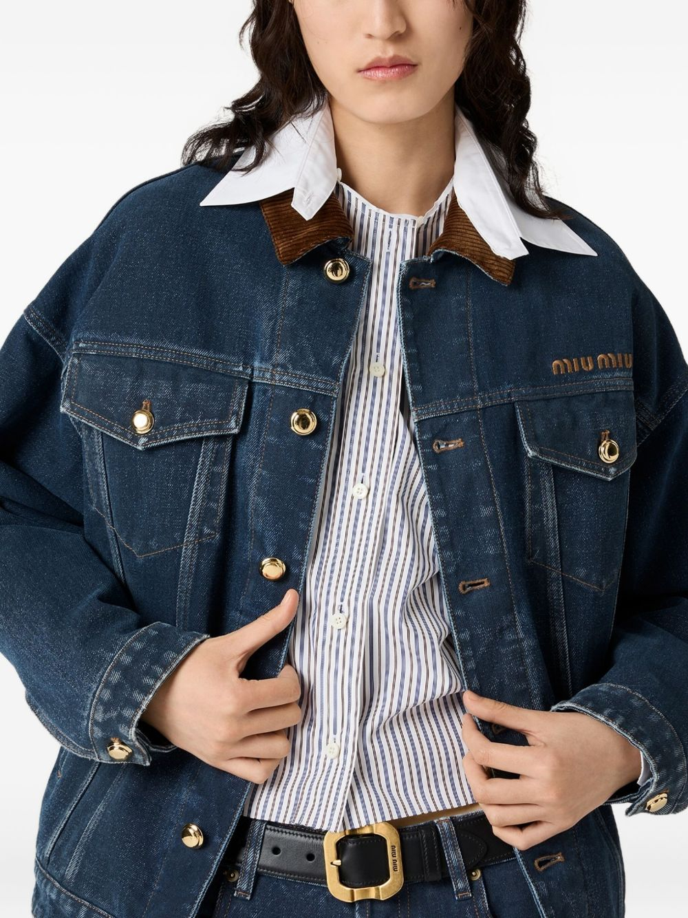[Miu Miu] Denim Jacket SS26 GWB280175OF0008