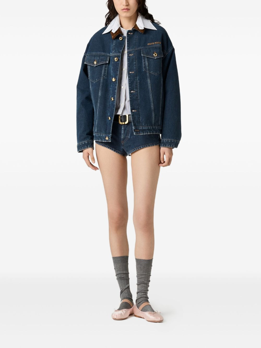 [Miu Miu] Denim Jacket SS26 GWB280175OF0008