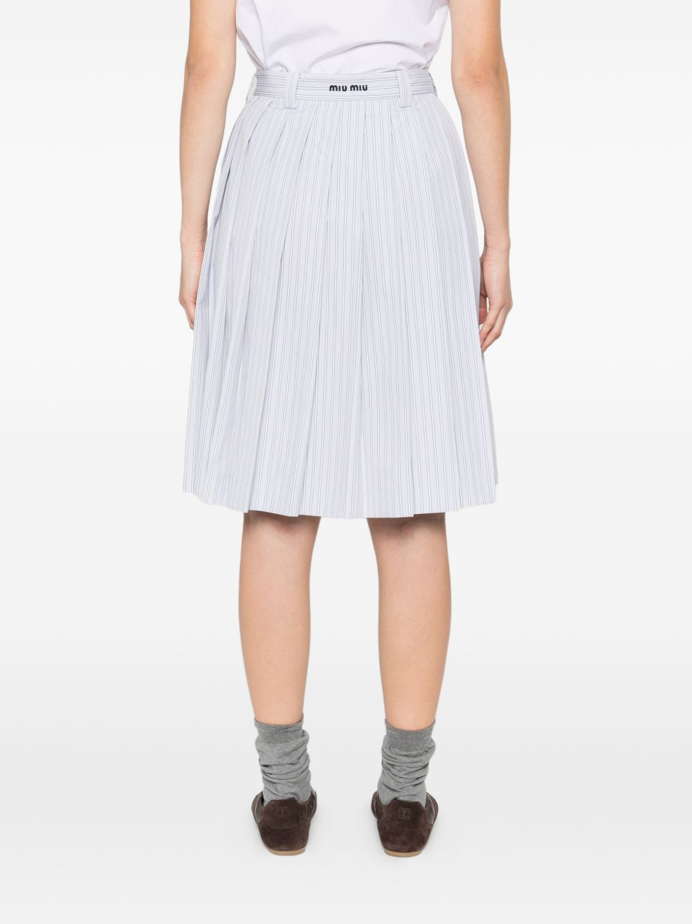 [Miu Miu] Mini skirt SS26 MG2052180UF0424
