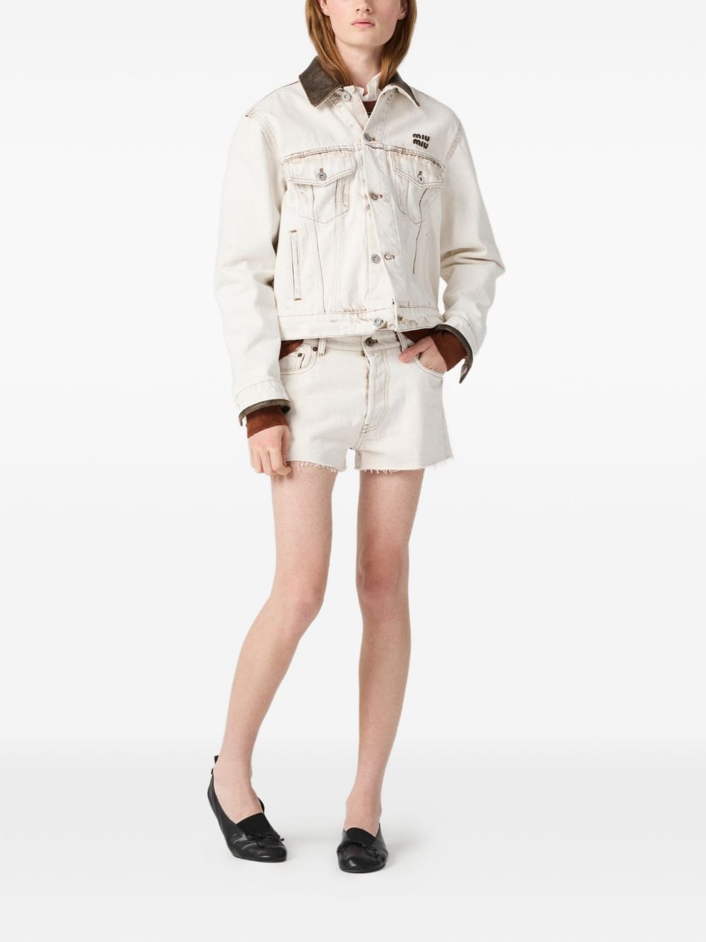 [Miu Miu] Denim Jacket SS26 GWB273183TF0009