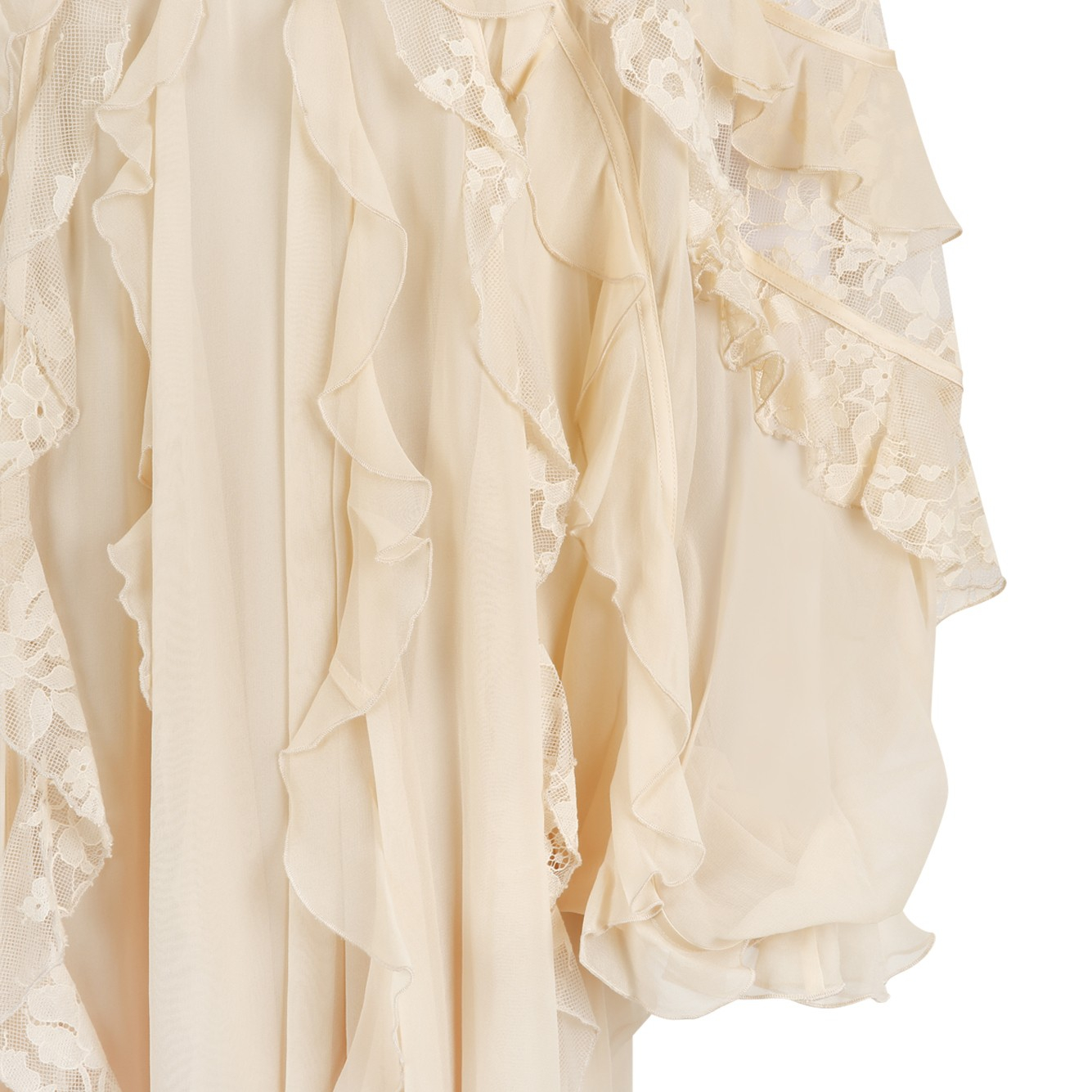 [Zimmermann] Long sleeve dress SS26 7104DC261-CRM