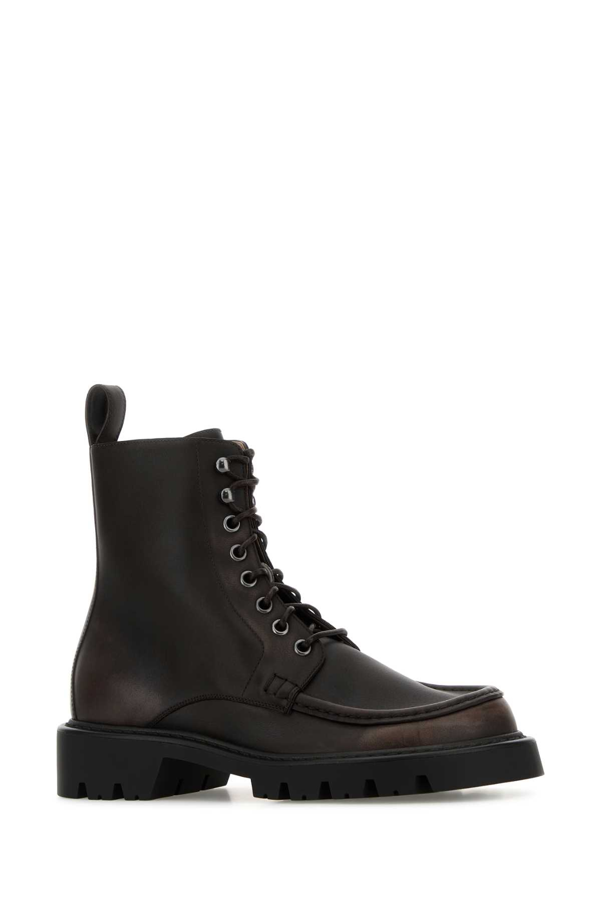 [Loewe] Ankle boots SS26 M816284X95 DARKBROWN